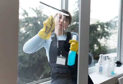 Nettoyage de vitres intérieures et extérieures à Accons